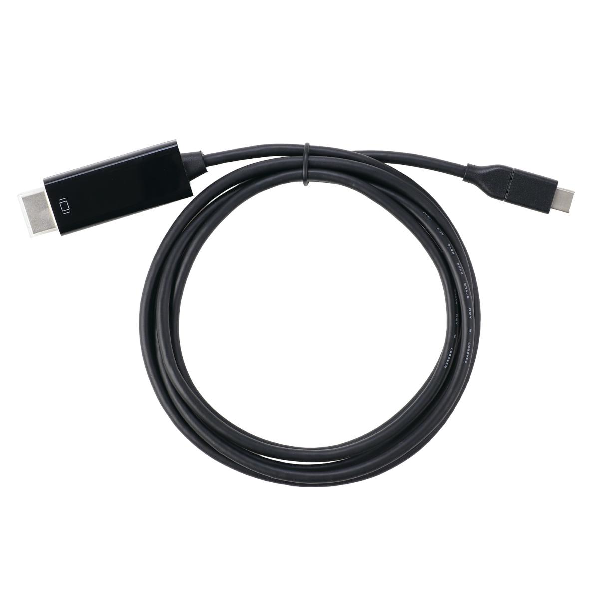 ＵＳＢ　ＴｙｐｅＣ－ＨＤＭＩ変換ケーブル（１．８ｍ）　４Ｋ対応３０Ｈｚ