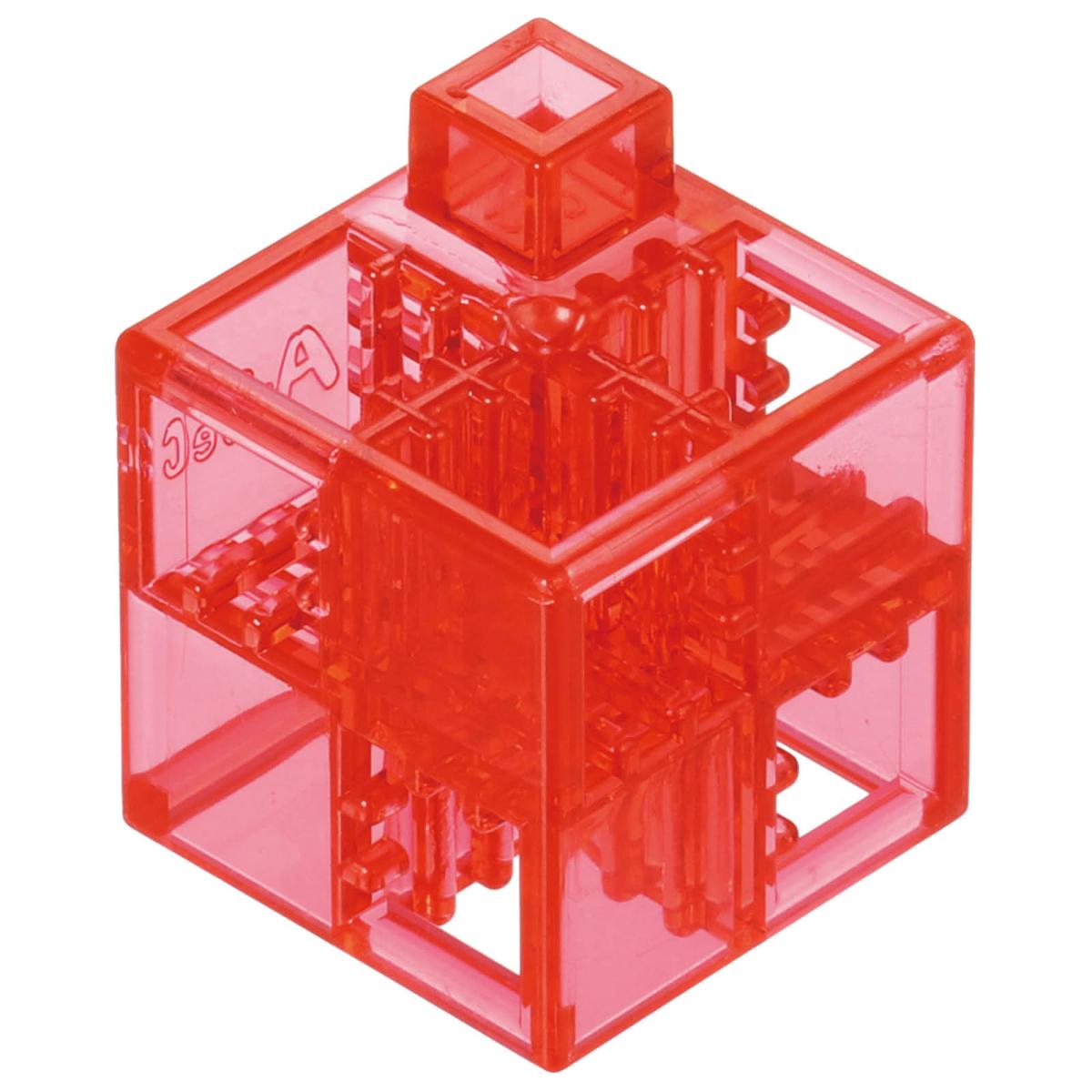 Ａｒｔｅｃブロック　クリア　基本四角　２４ｐｃｓ　赤