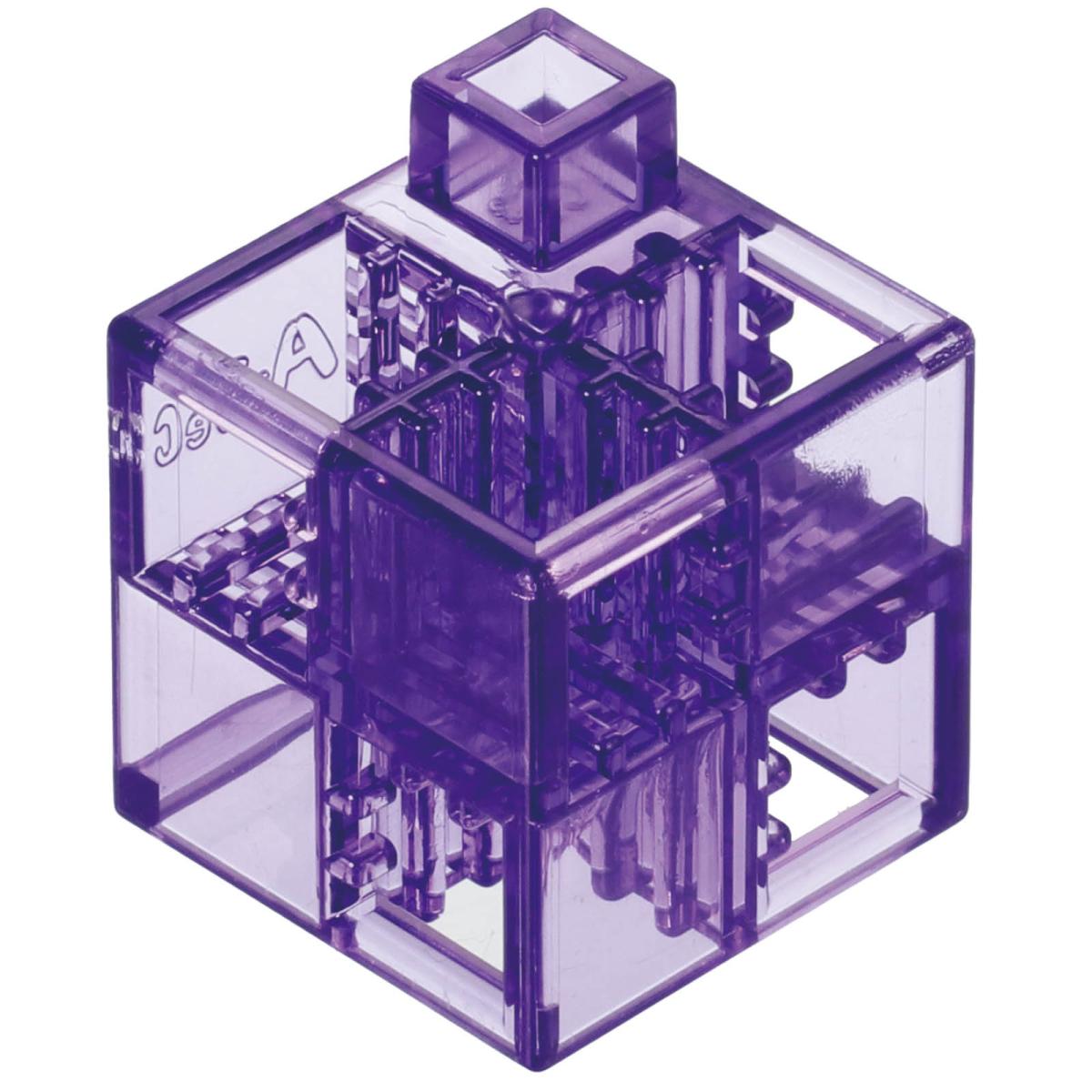 Ａｒｔｅｃブロック　クリア　基本四角　２４ｐｃｓ　紫