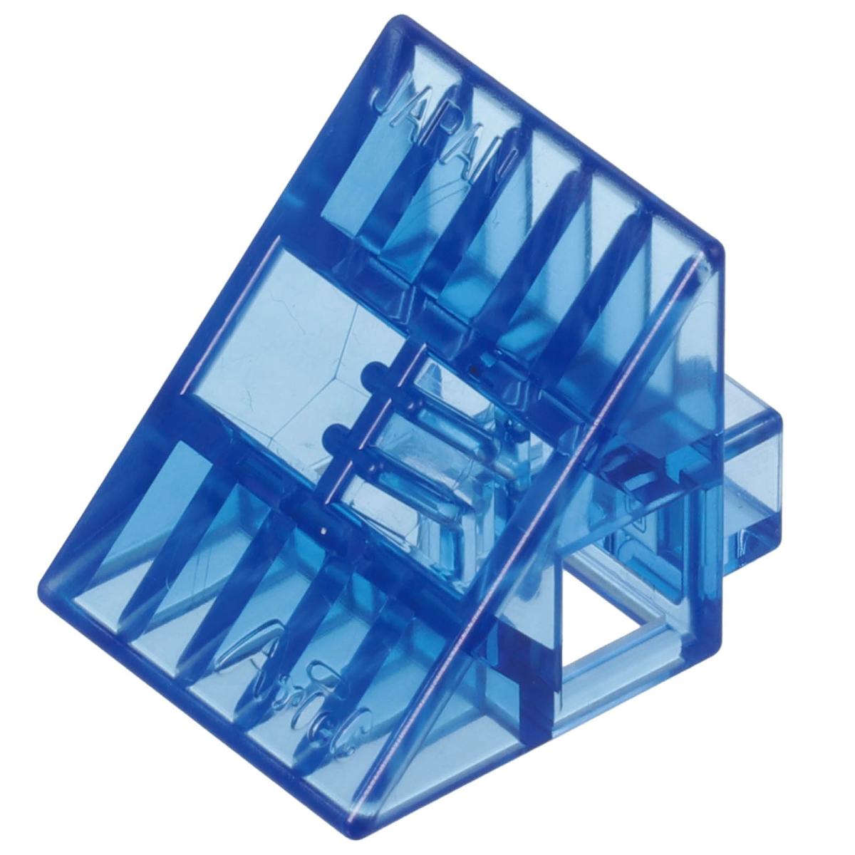 Ａｒｔｅｃブロック　クリア　三角Ａ　８ｐｃｓ　青