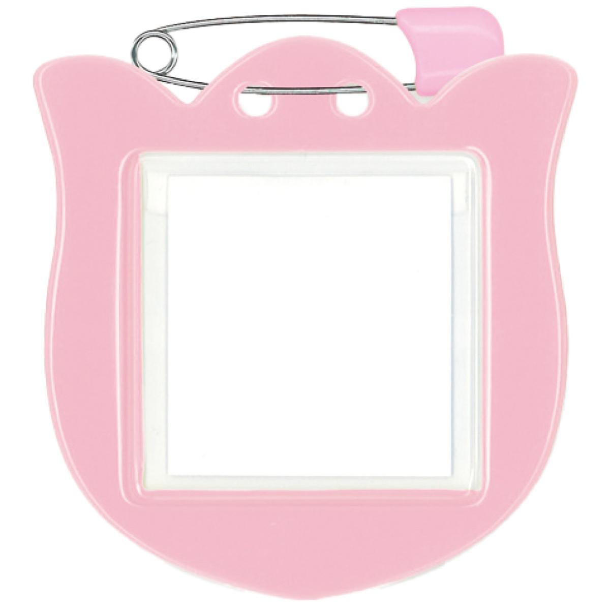 チューリップ型名札　１枚パック　ピンク
