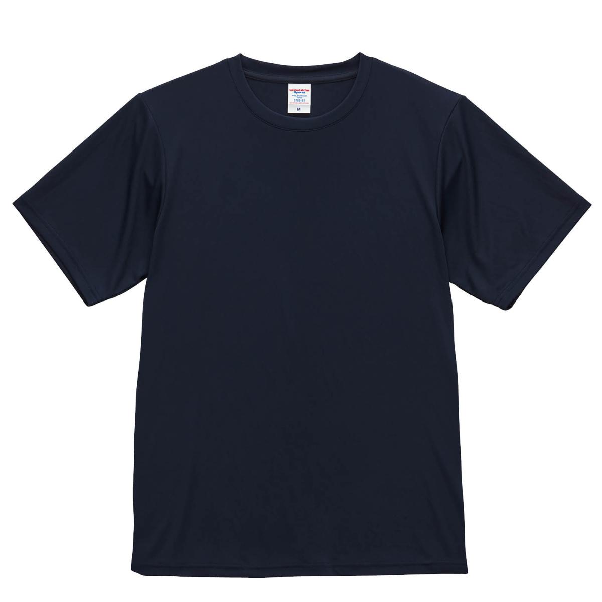 リサイクルポリエステル　Ｔシャツ　ネイビー　Ｌ
