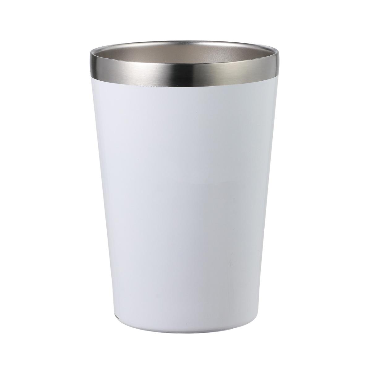 ステンレスタンブラー　白　４５０ｍｌ