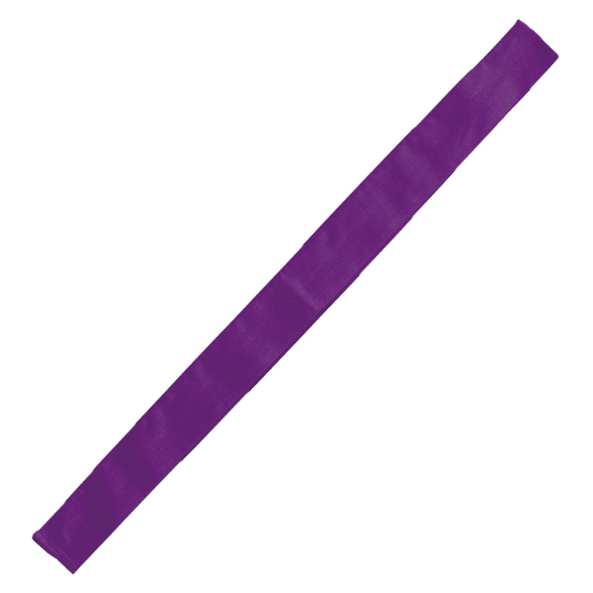 カラーはちまき　紫