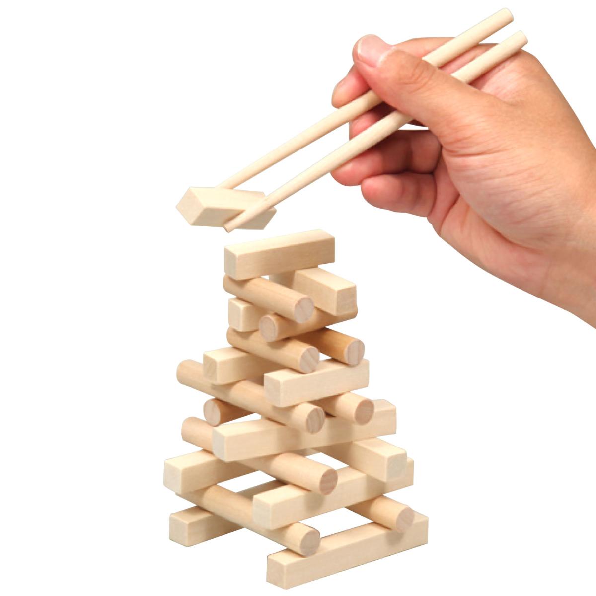 おはしでつみきゲーム