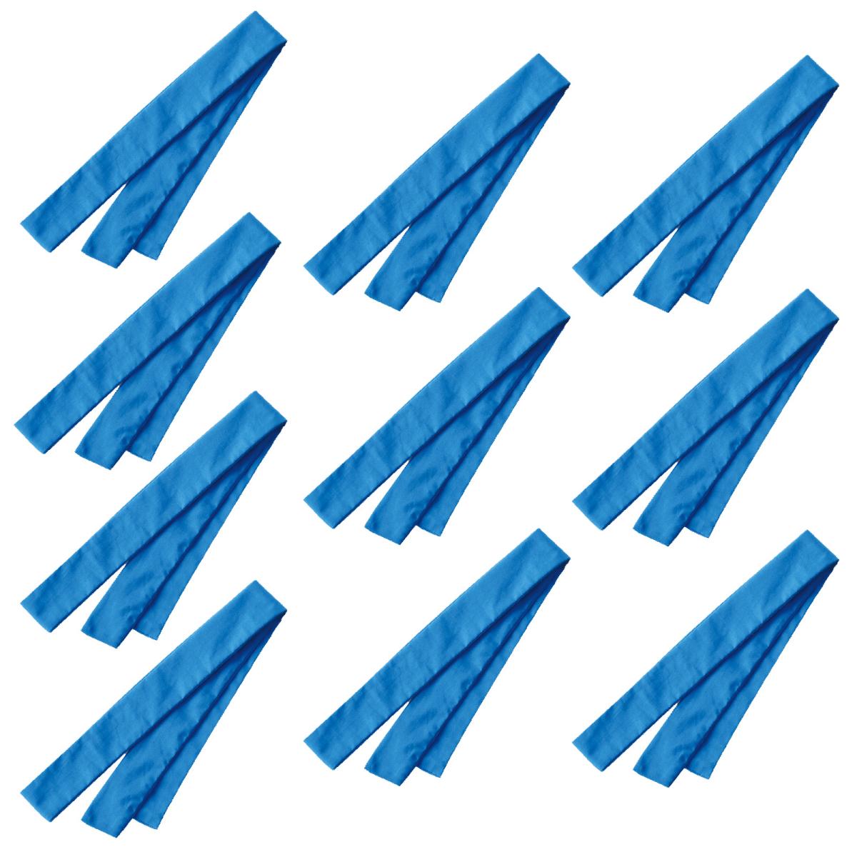 ＤＸはちまき　１０本セット　青