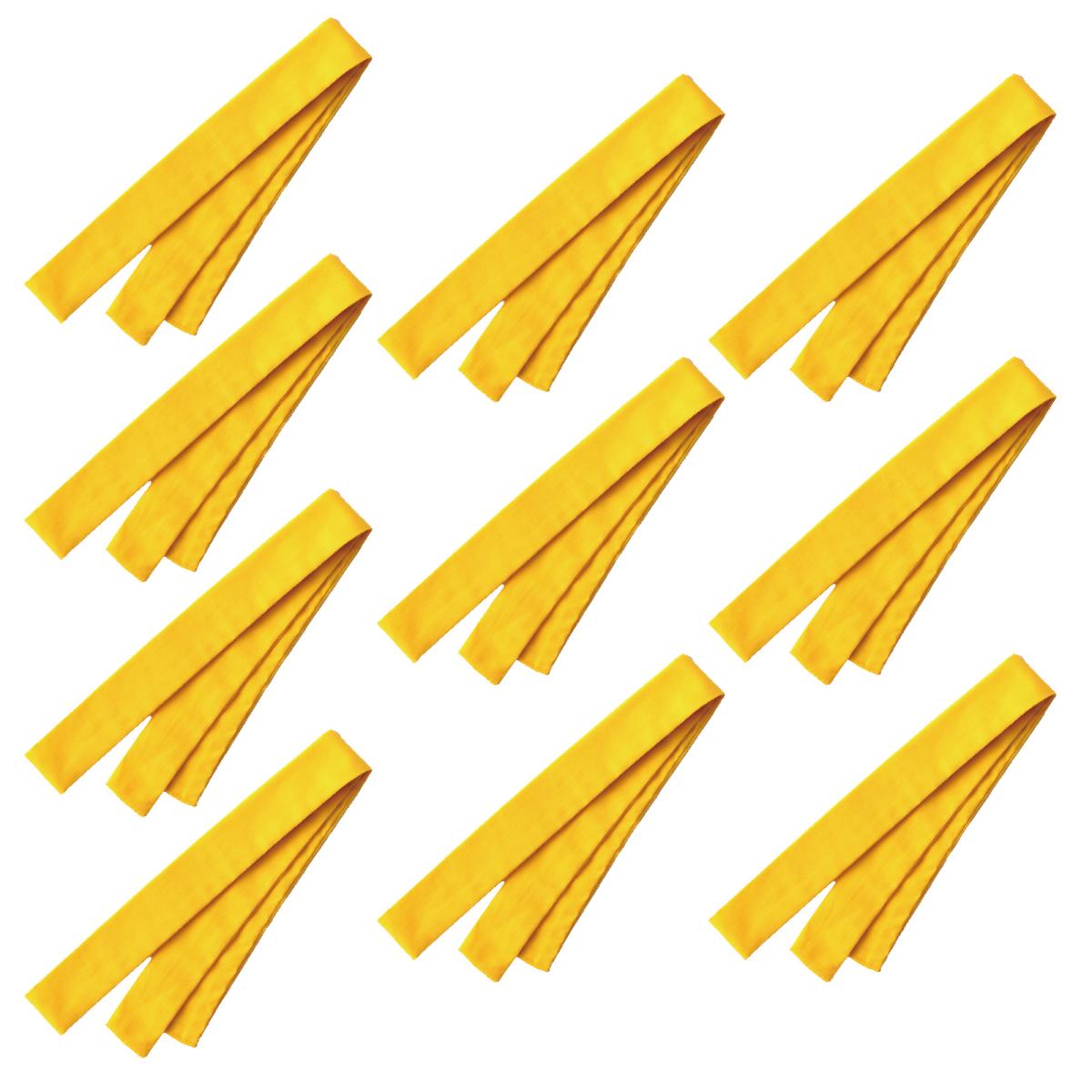 ＤＸはちまき　１０本セット　黄