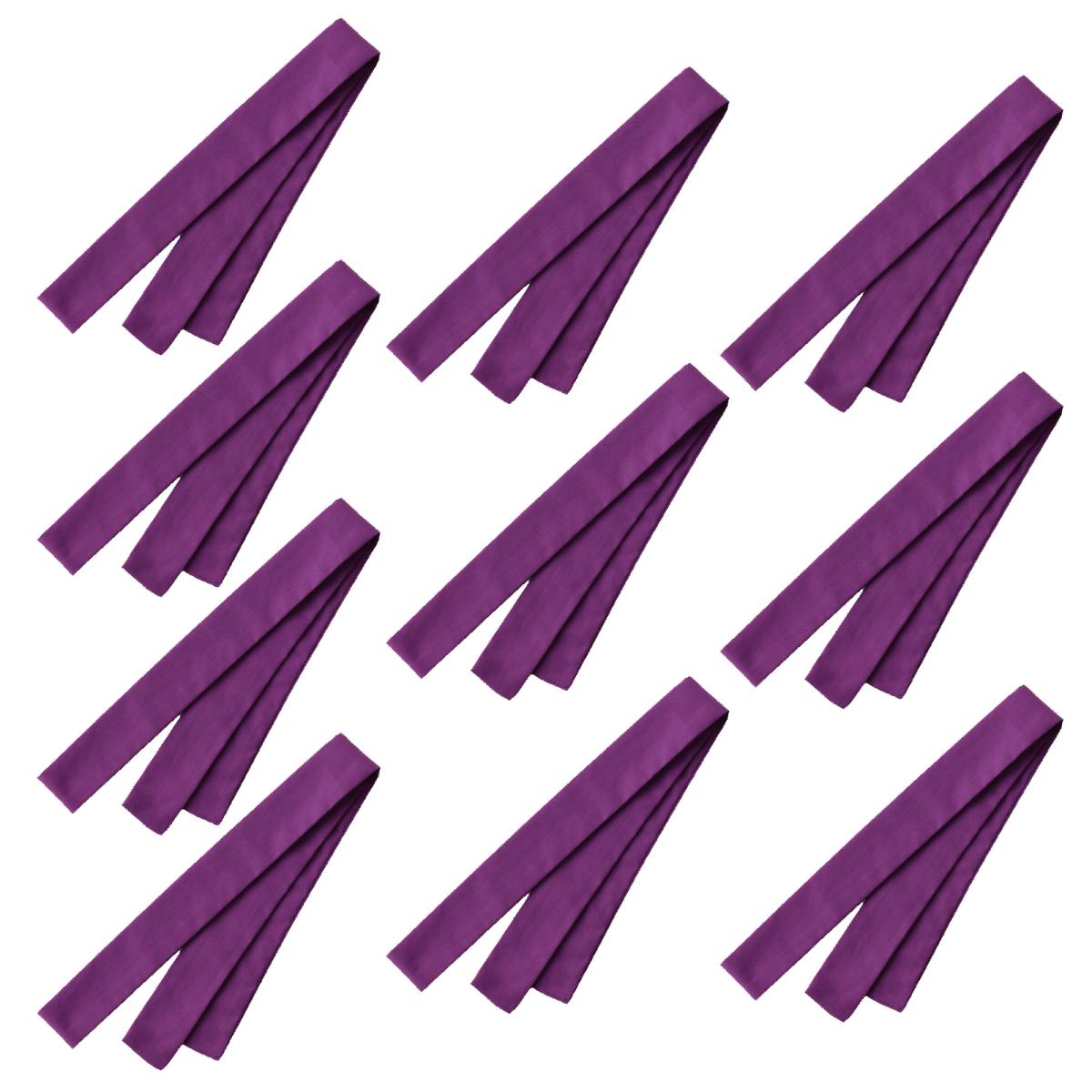 ＤＸはちまき　１０本セット　紫
