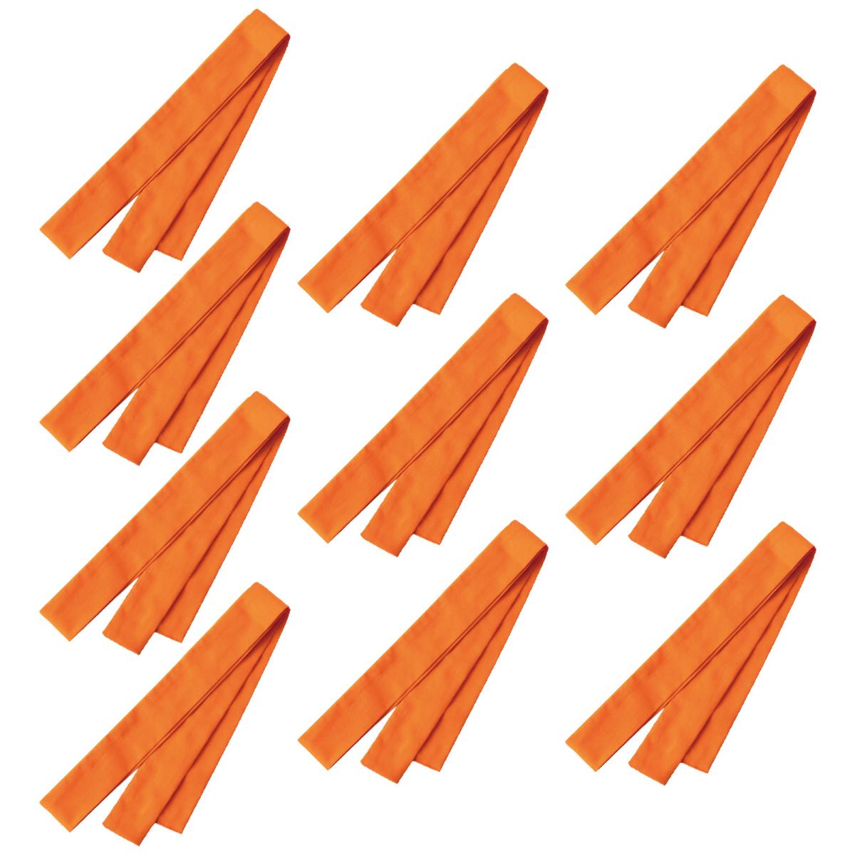 ＤＸはちまき　１０本セット　オレンジ