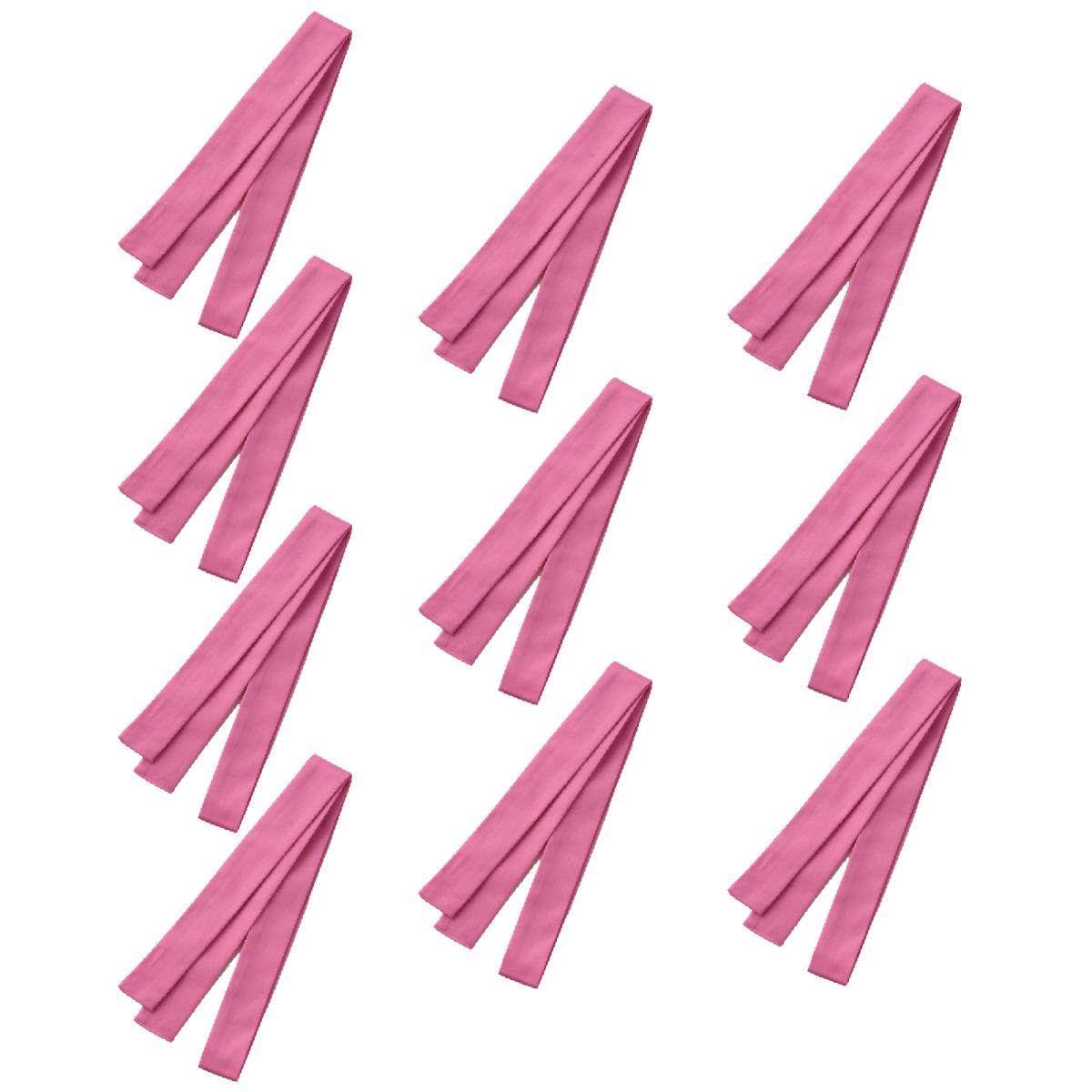 厚手はちまき　１０本セット　桃