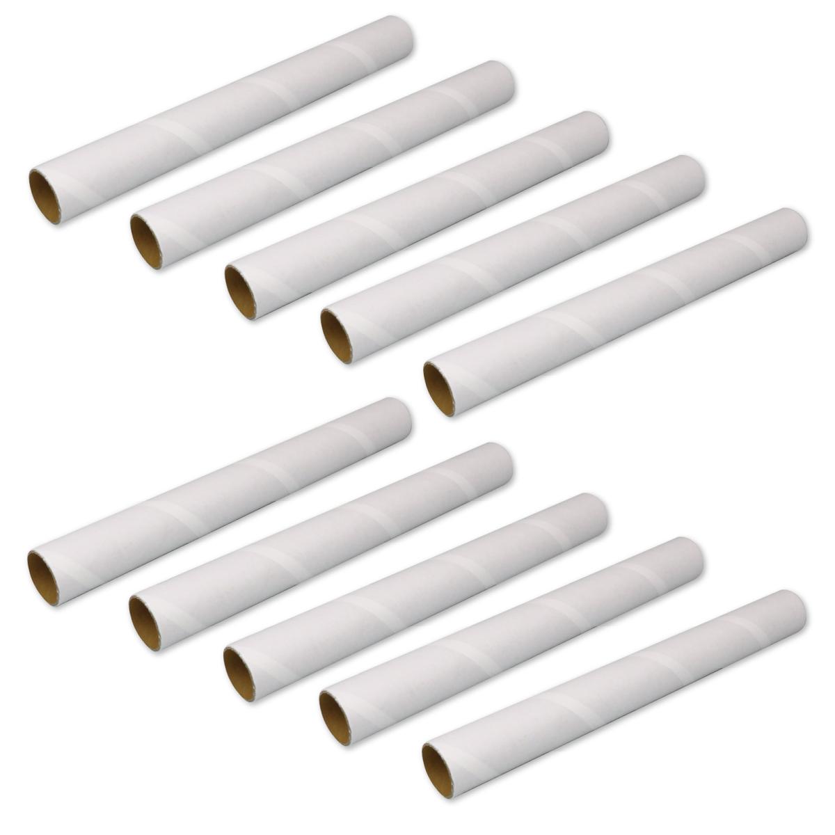 紙管　中茶外白　φ３０×φ３４×３００　１０本組