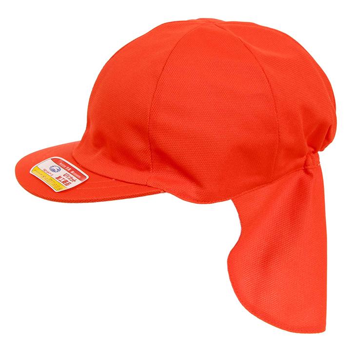 赤白帽子 六方型日よけたれ付き 525122A