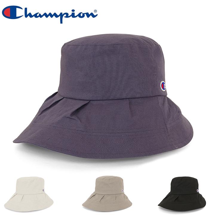 Champion 綿麻ワイドブリムハット 171-0135