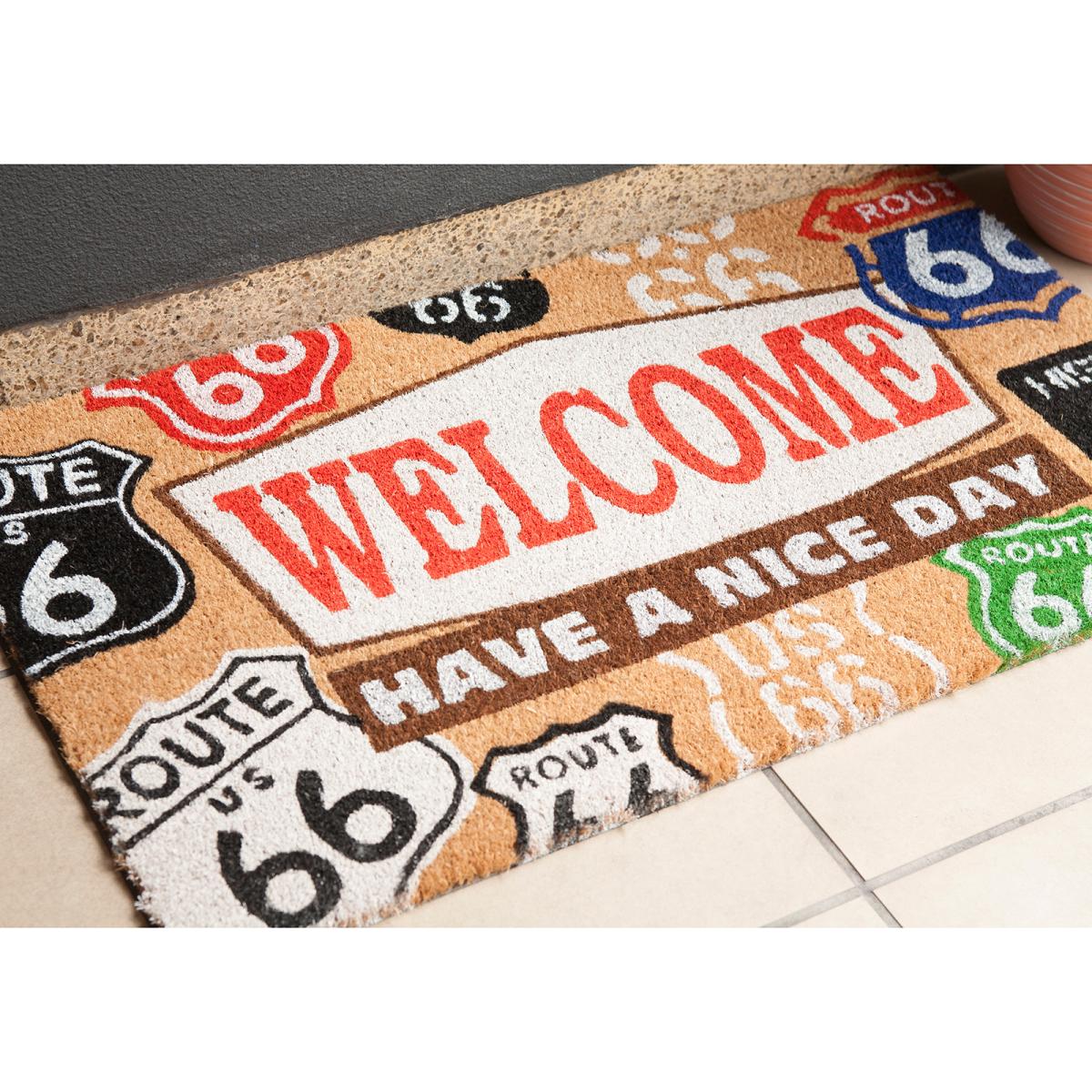 コイヤーマット［WELCOME ROUTE66］