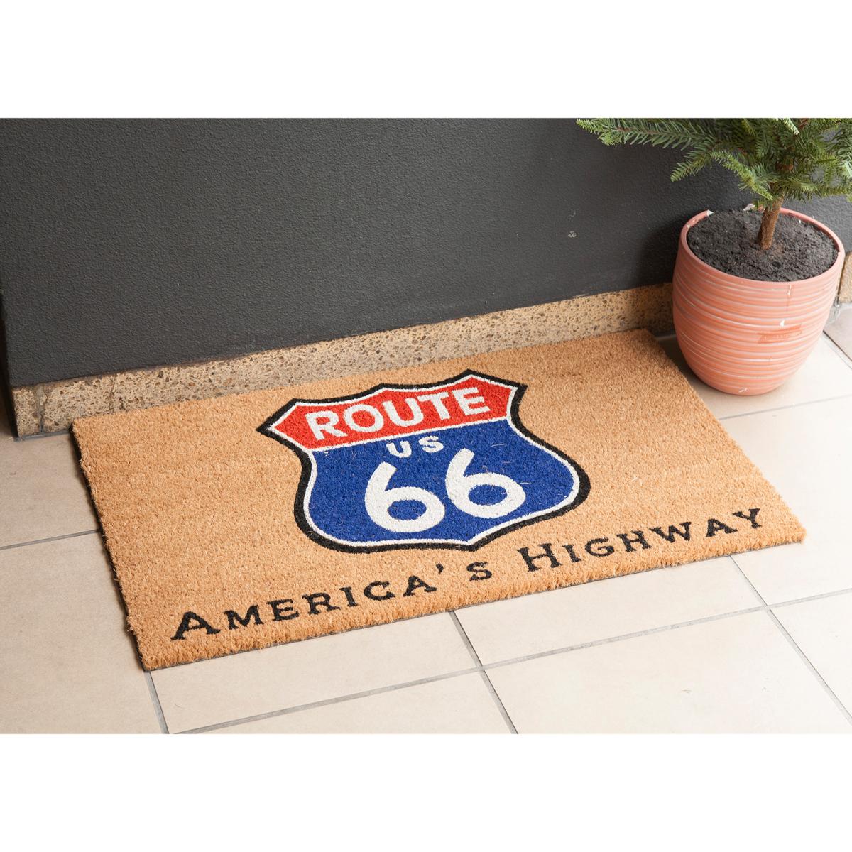 コイヤーマット［ROUTE US 66 AMERICA'S HIGHWAY-2］