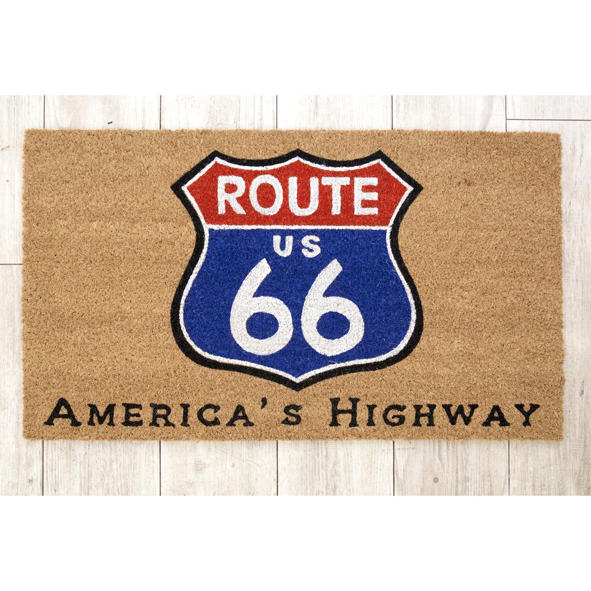 コイヤーマット［ROUTE US 66 AMERICA'S HIGHWAY-2］