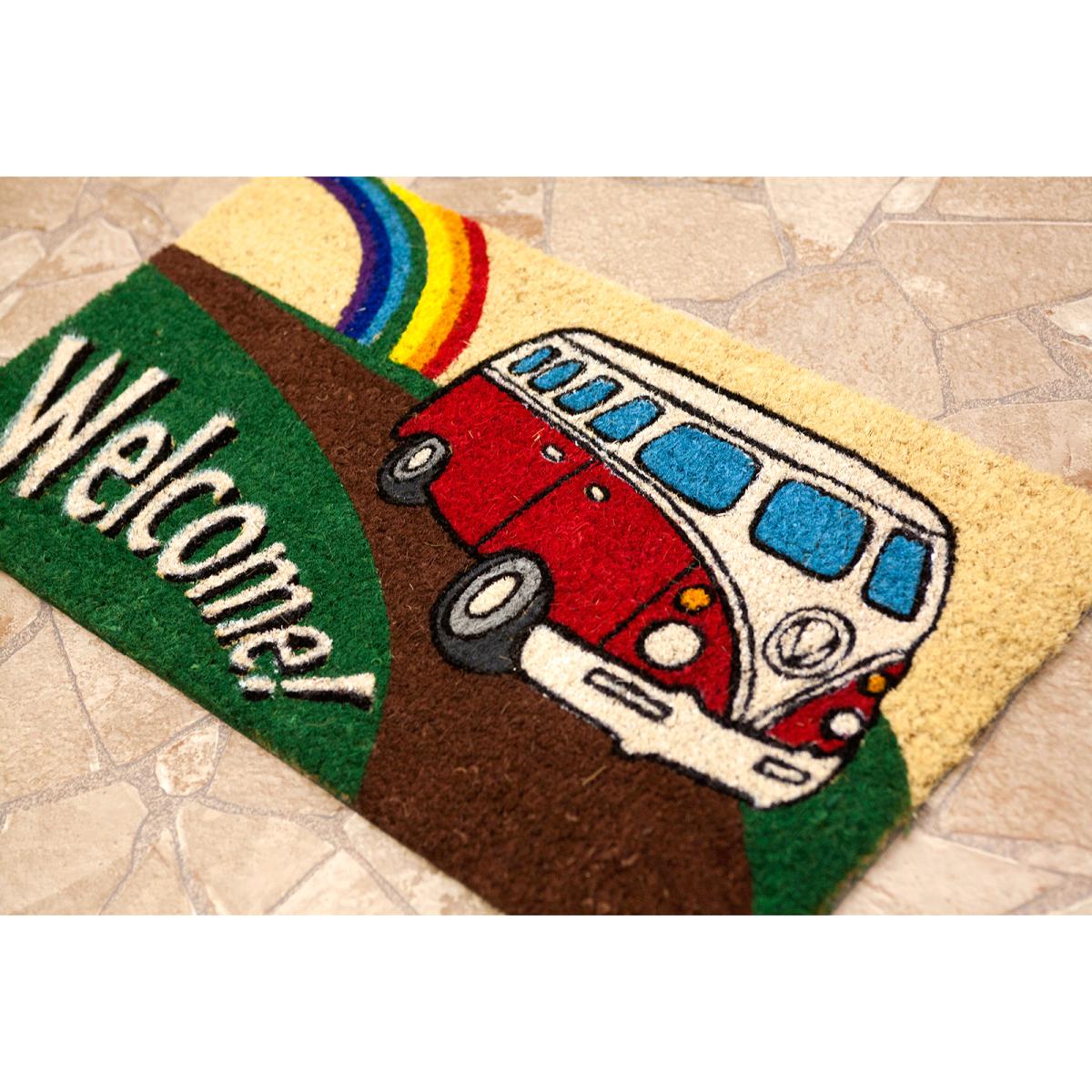 Coir mat コイヤーマット［Welcome Bus］