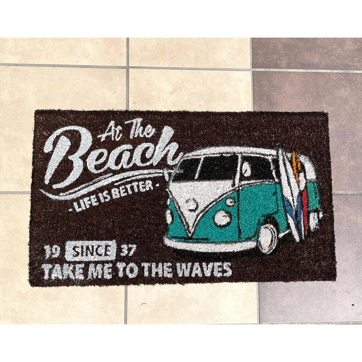 Coir mat コイヤーマット［AT THE BEACH］