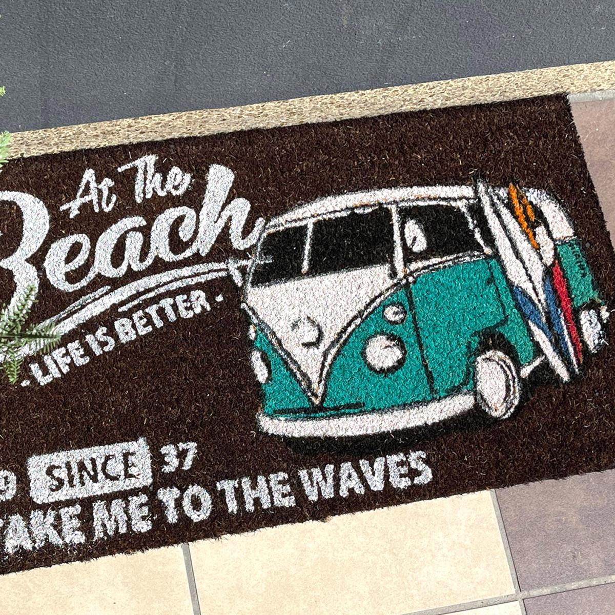 Coir mat コイヤーマット［AT THE BEACH］