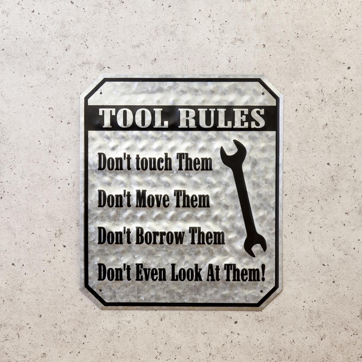 アメリカンクラシック  エンボスティンプレート [TOOL RULES]