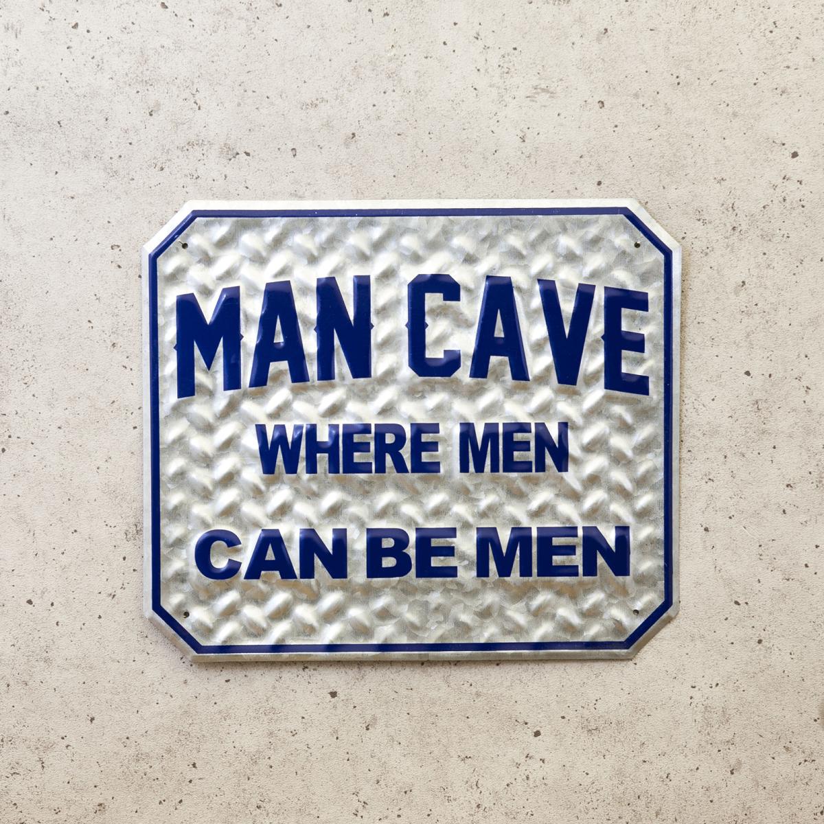 アメリカンクラシック  エンボスティンプレート [MAN CAVE]