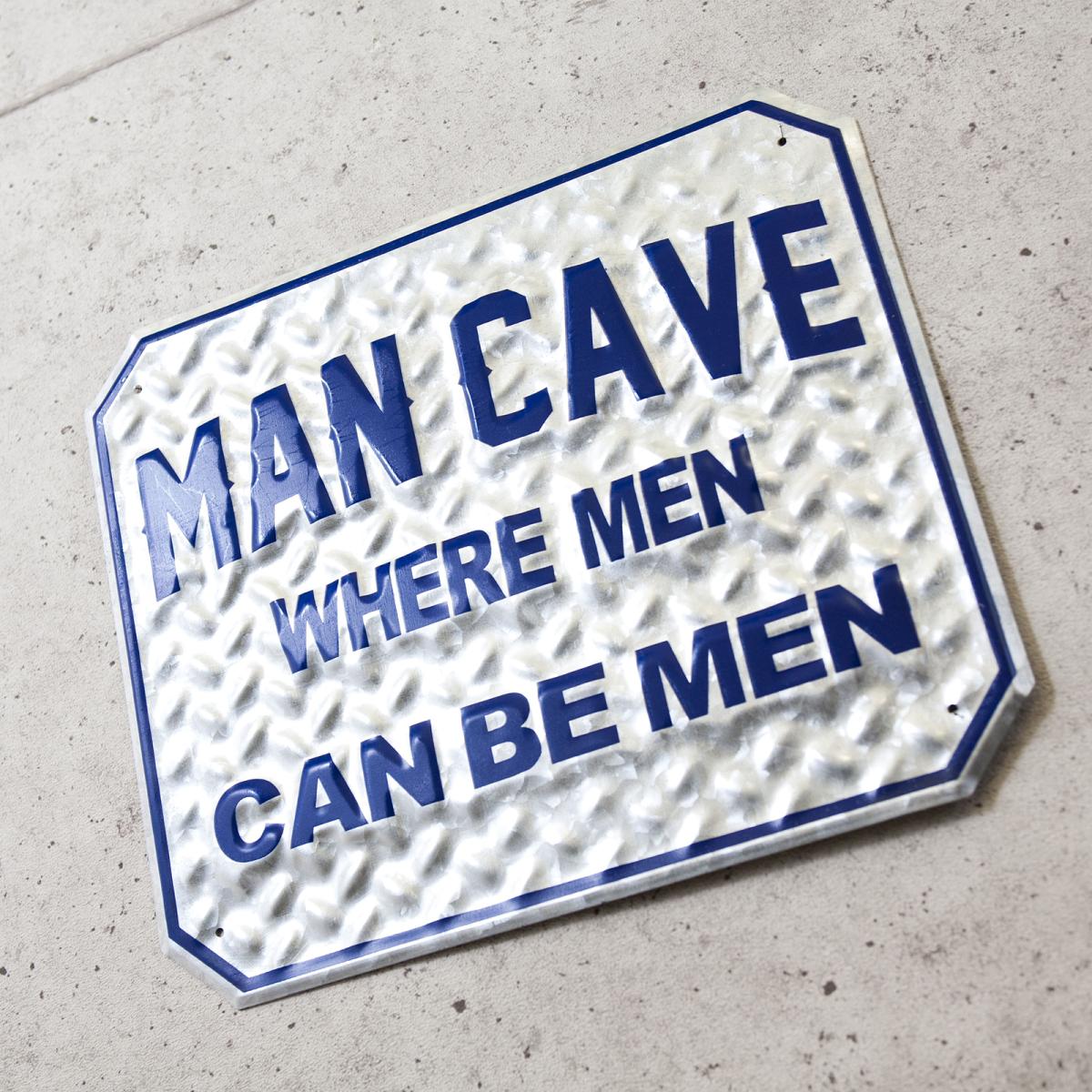 アメリカンクラシック  エンボスティンプレート [MAN CAVE]