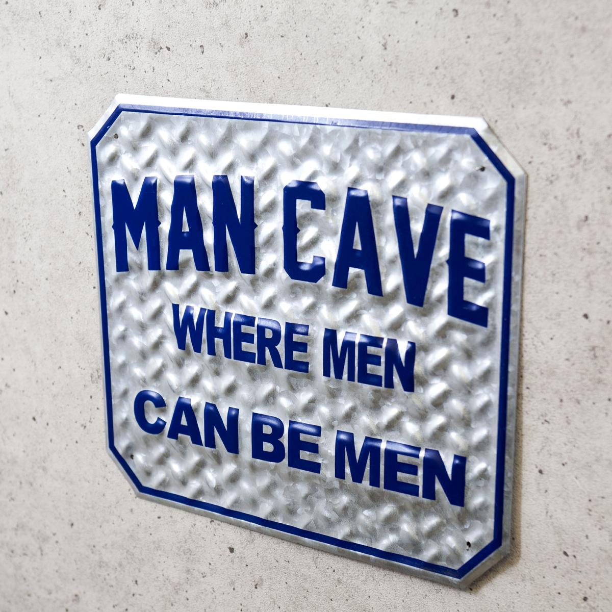 アメリカンクラシック  エンボスティンプレート [MAN CAVE]