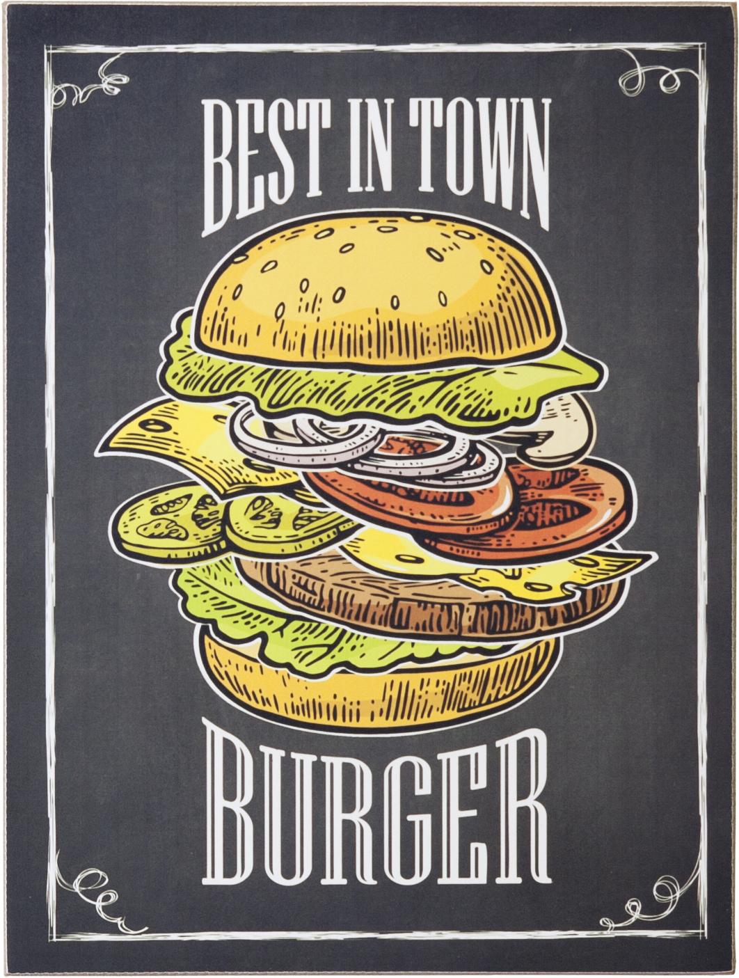 ウッドボード ［BEST IN TOWN BURGER］