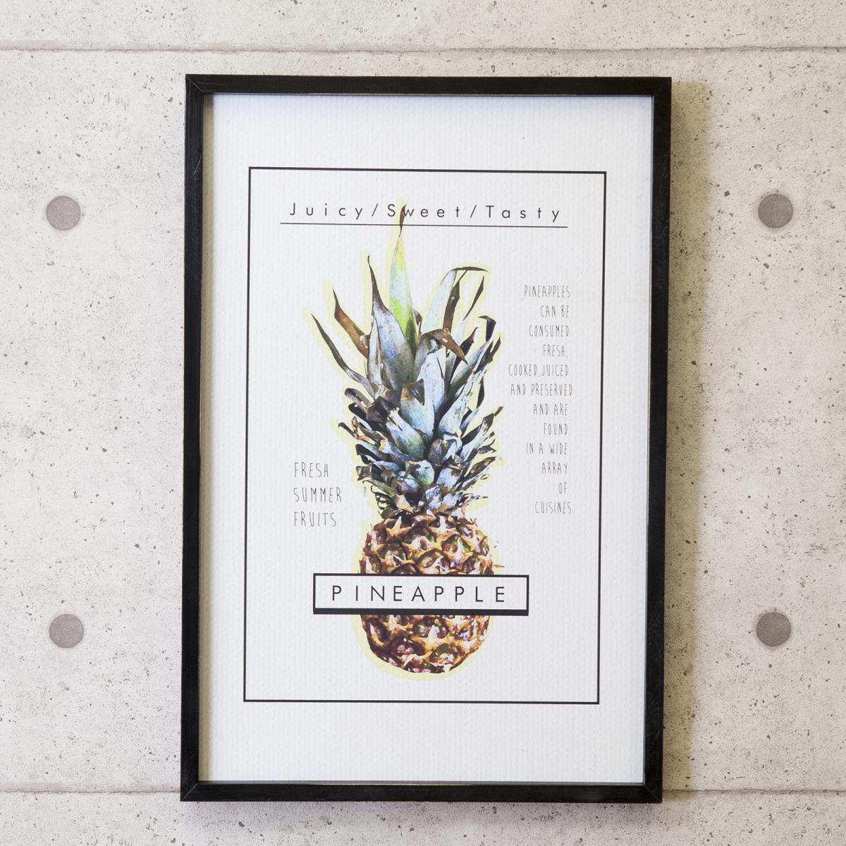 ウッドボード Frame ［PINEAPPLE］