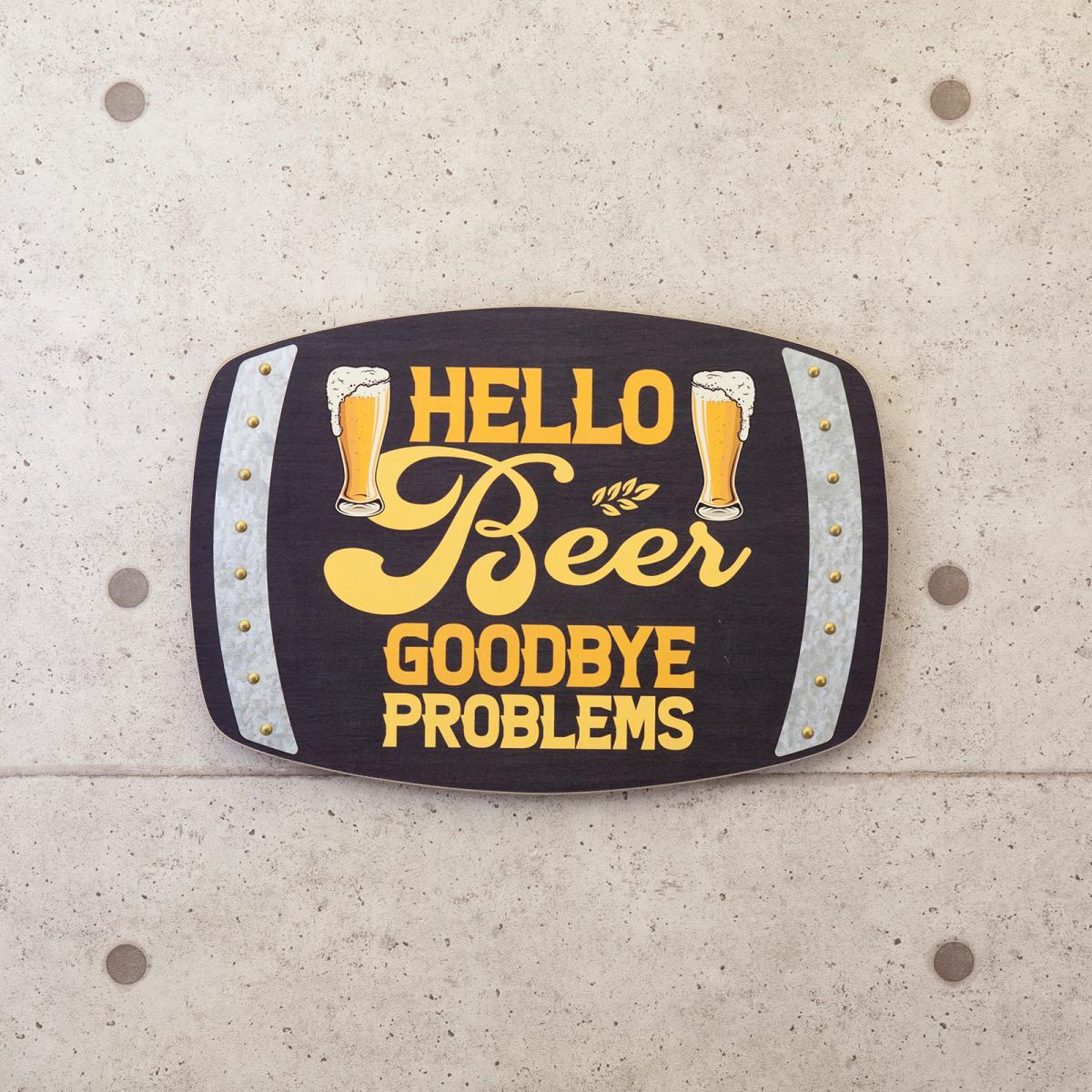 ウッドボード ［HELLO Beer］