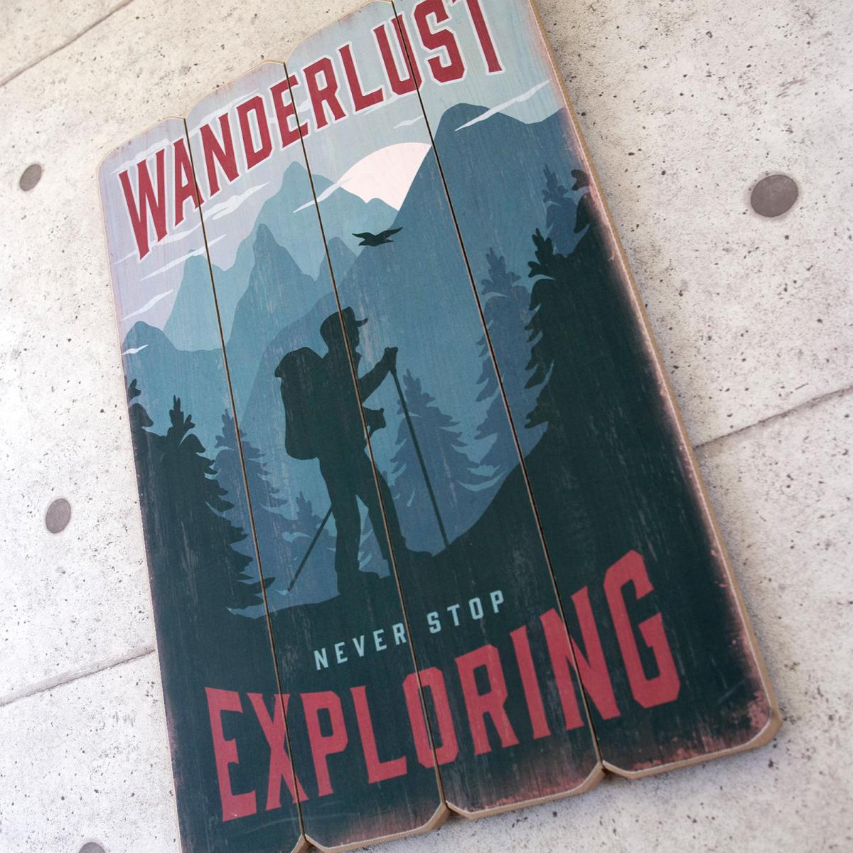 ウッドボード ［WANDERLUST EXPLORING］