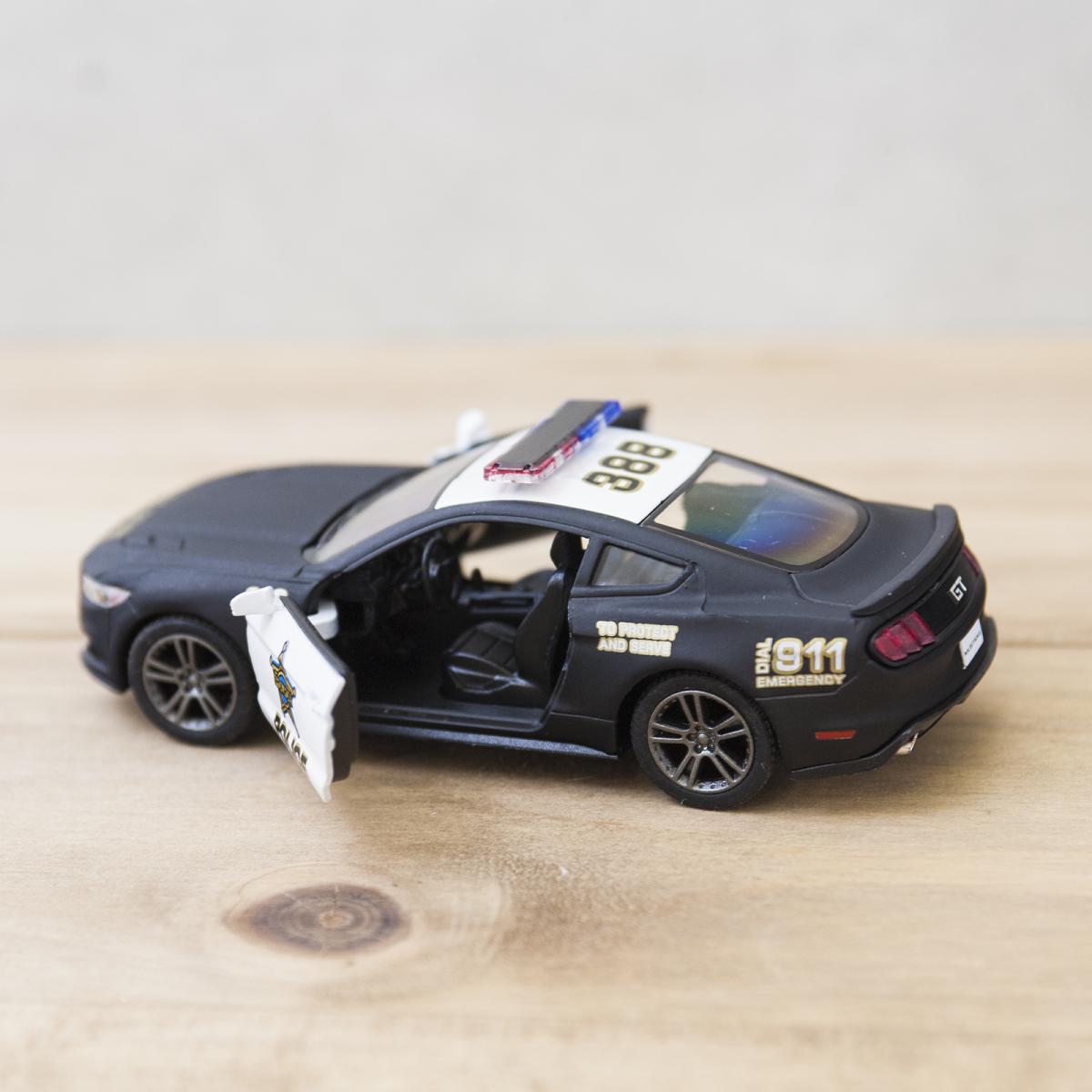 ダイキャストミニカー(M) 5" 2015 Ford Mustang GT (Police)