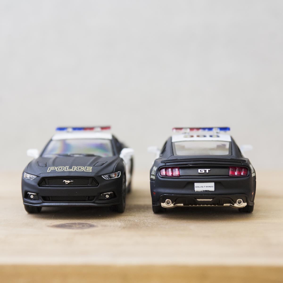 ダイキャストミニカー(M) 5" 2015 Ford Mustang GT (Police)