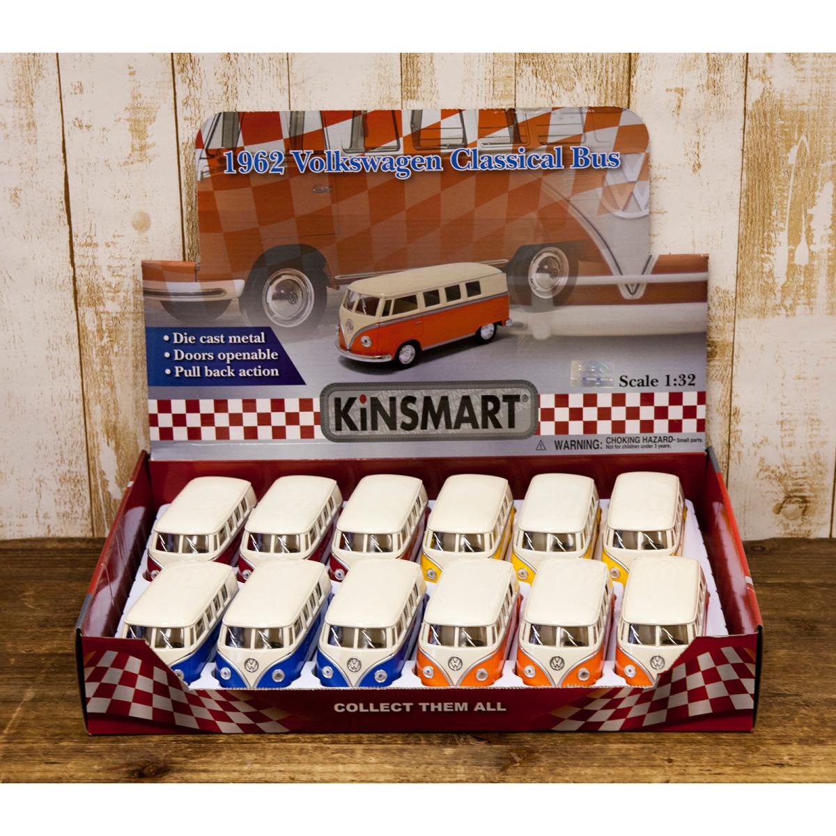 ダイキャストミニカー(M)[1962 VW Classical Bus 1/32]