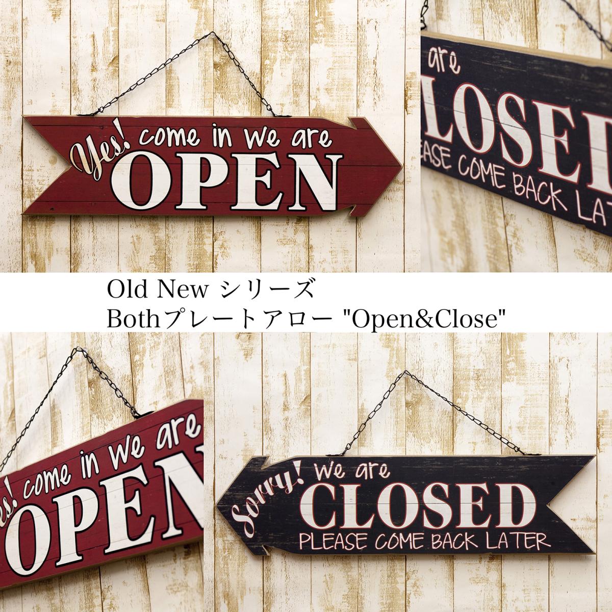 Old New シリーズ［Bothプレートアロー（Open&Closed）］両面タイプ