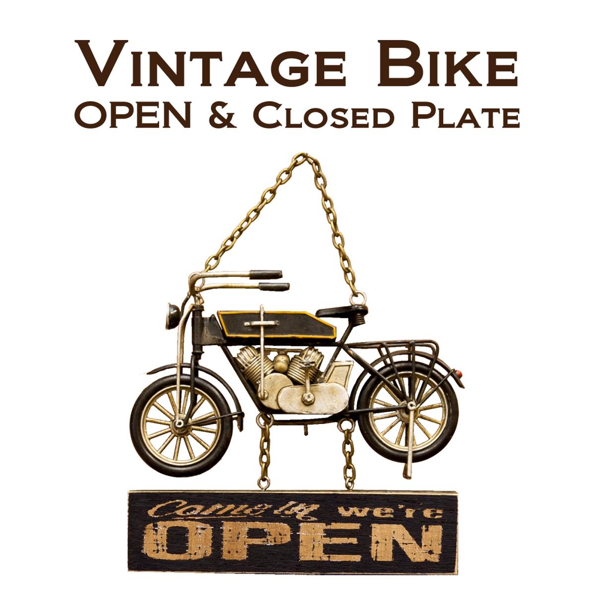 ヴィンテージバイク［プラッケ OPEN &CLOSED(Bike)]