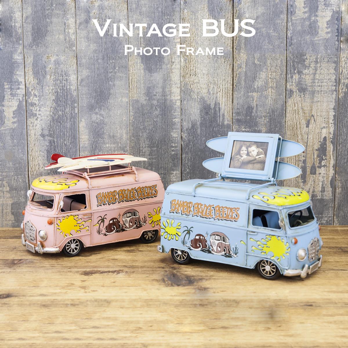 Vintage BUS ヴィンテージ　バス フォトフレーム