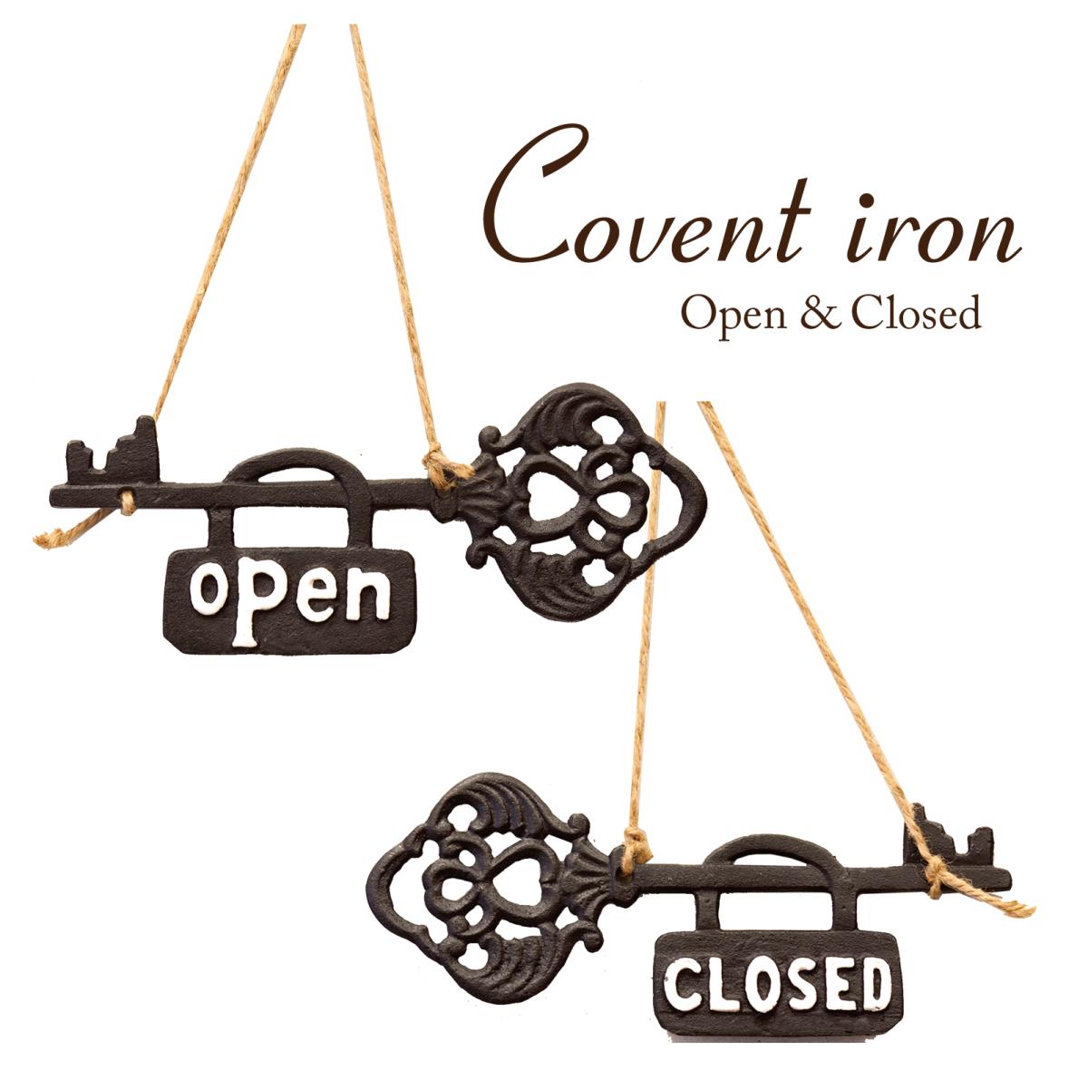 Covent Iron コベントアイアン［OPEN & CLOSED（鍵）］