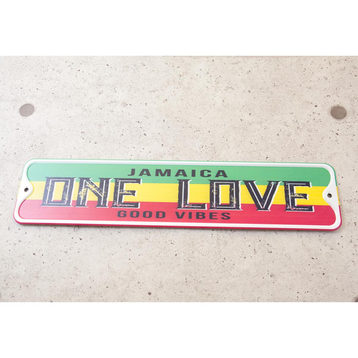 アンティークメタルプレート ［ONE LOVE］