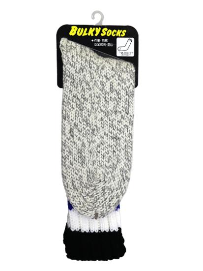 バルキーソックス ミドル ライン 2527cm