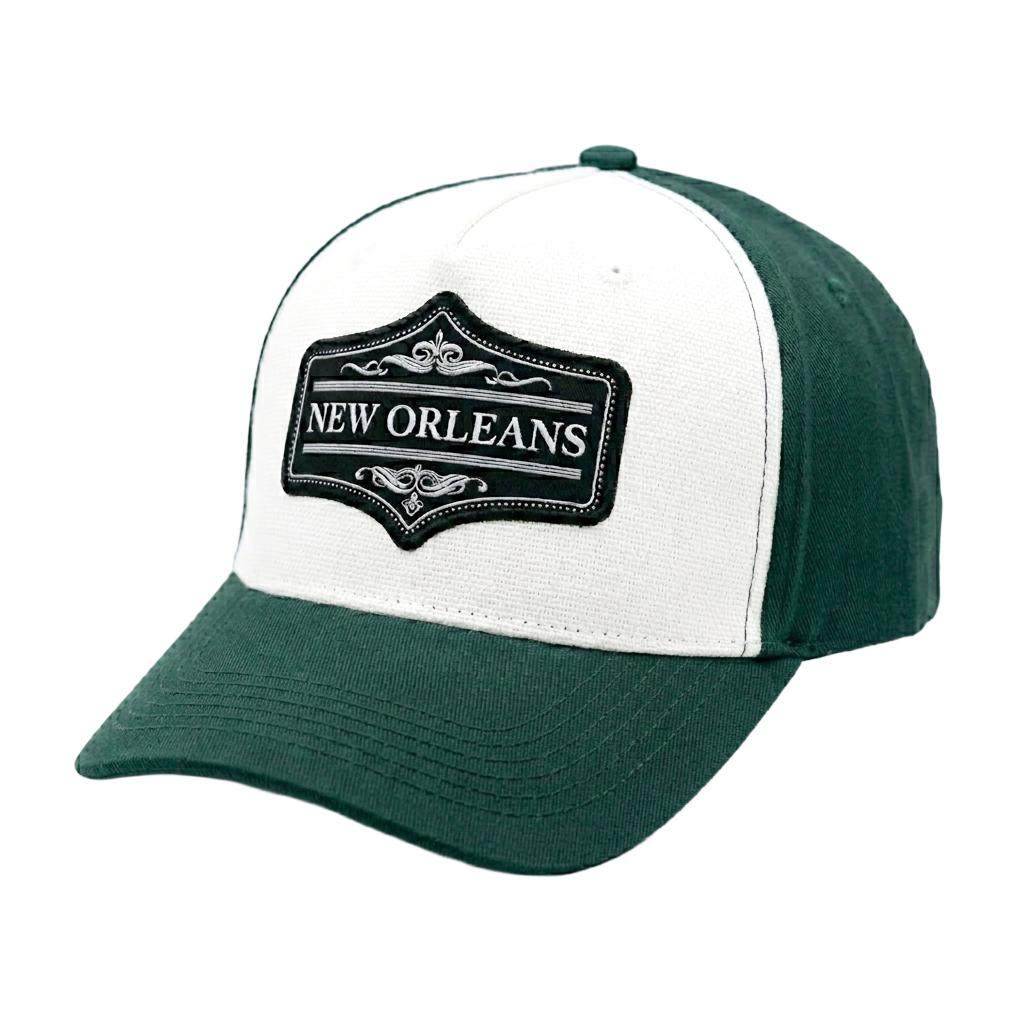 NewOrleans ワッペンツイルキャップ フリーサイズ