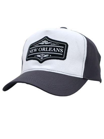 NewOrleans ワッペンツイルキャップ フリーサイズ