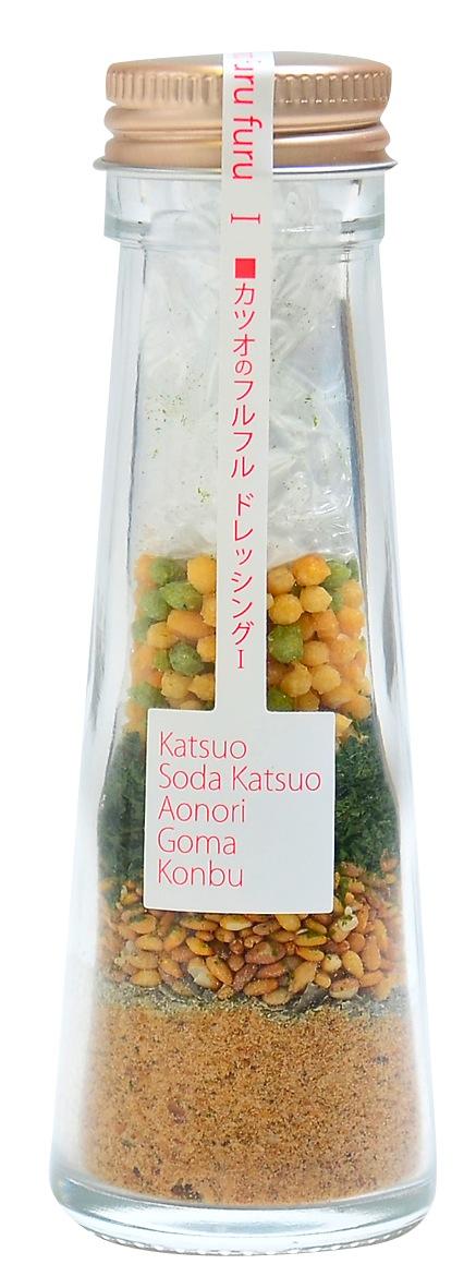 オンリーワン商品のパウダードレッシング。しまんとフルフルドレッシング（青のり）