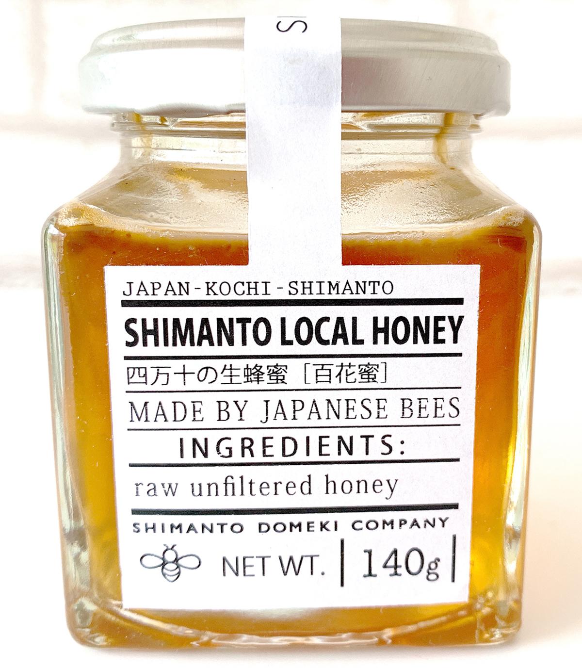 SHIMANTO LOCAL HONEY［しまんとのニホンミツバチが集めた生蜂蜜］