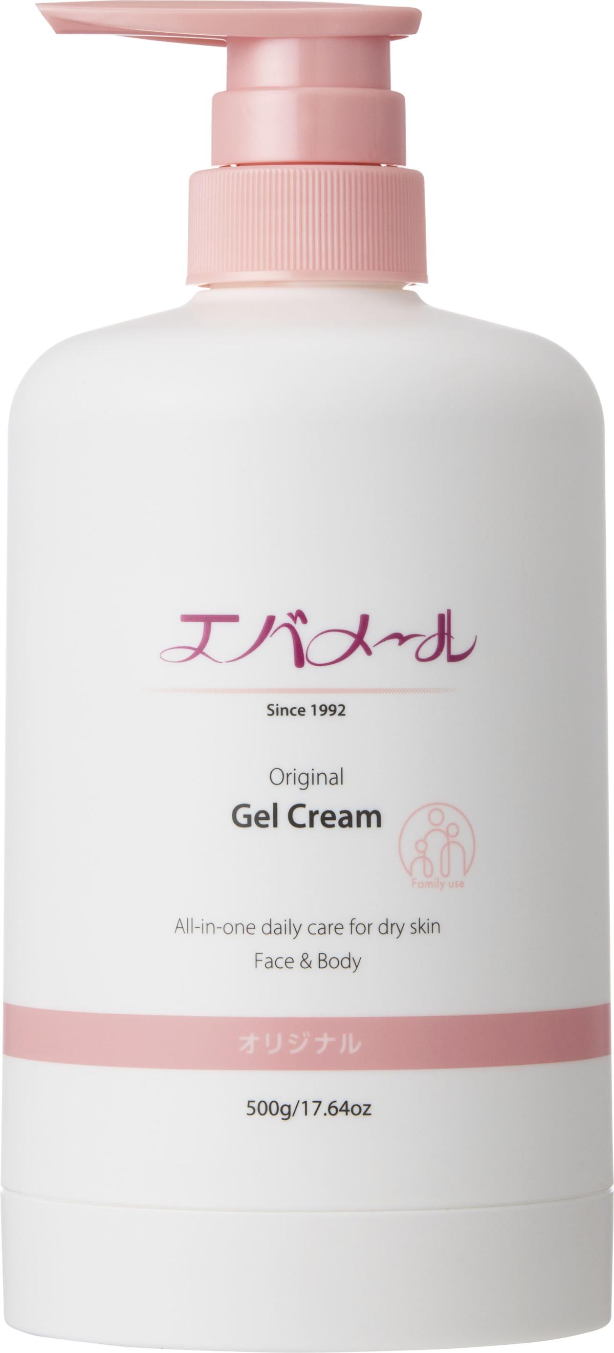 エバメール ゲルクリーム ポンプ 500g×５本