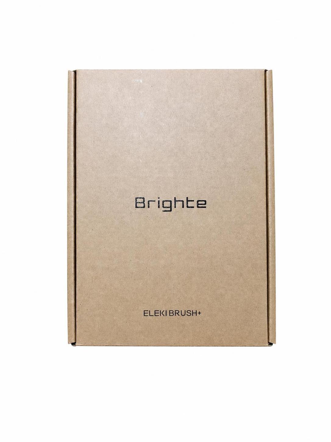 Brighte ELEKI BRUSH+ BRT-FSB180 ブラシ型美顔器 EMS・RF・赤青L