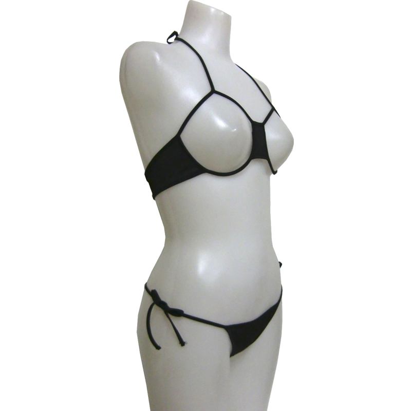 シンプルカップレスブラジャーTバック