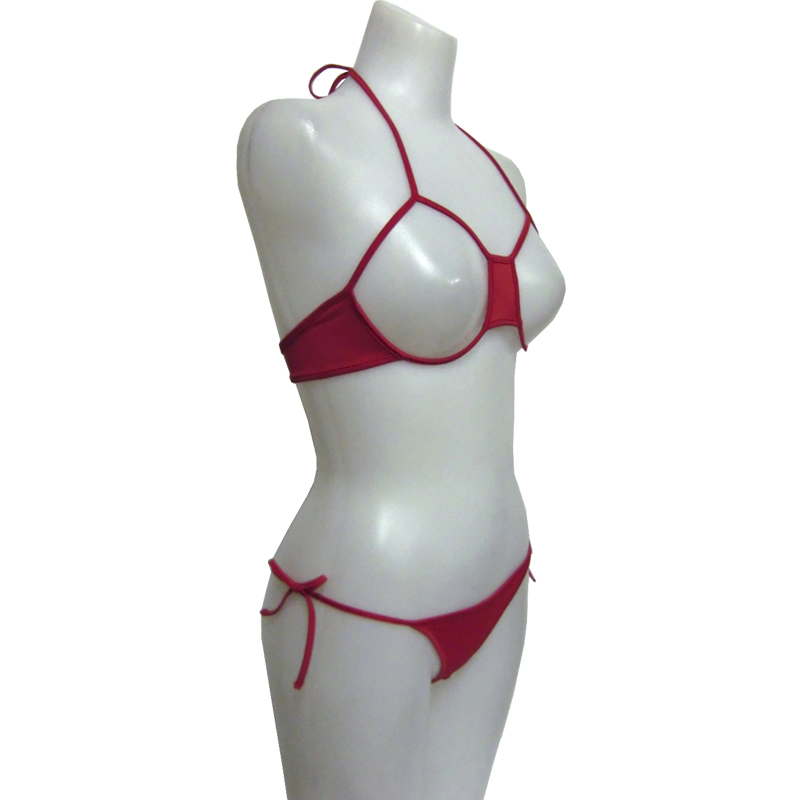 シンプルカップレスブラジャーTバック