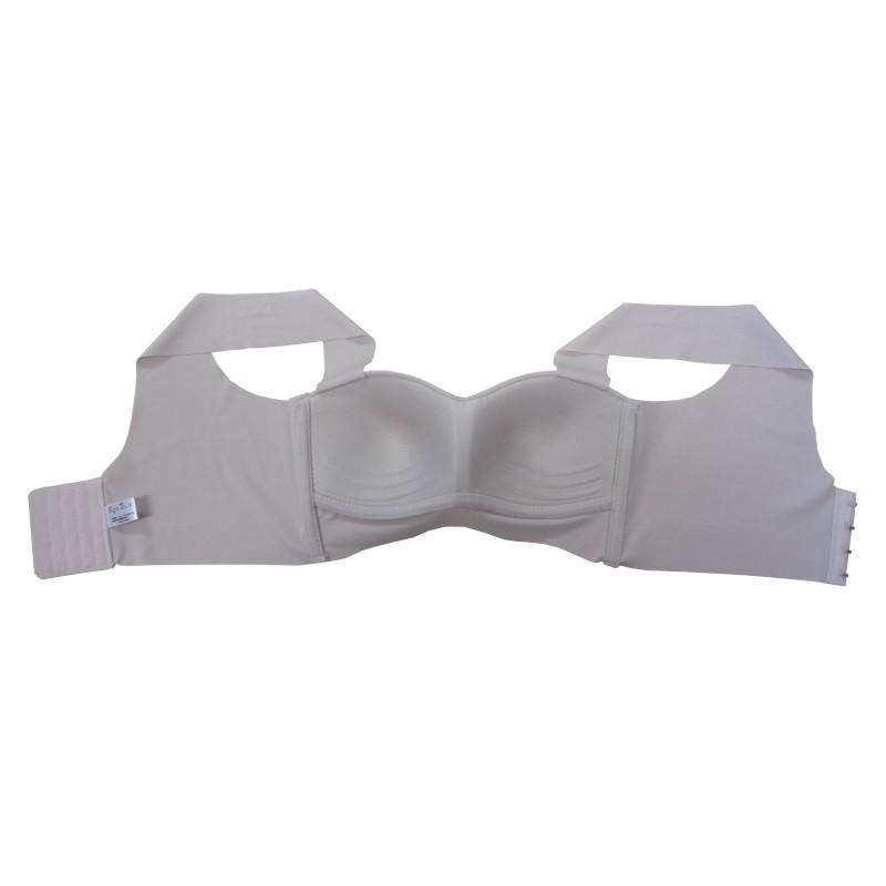 シームレスバックフック4段ベストブラブラジャー ブラ レディース