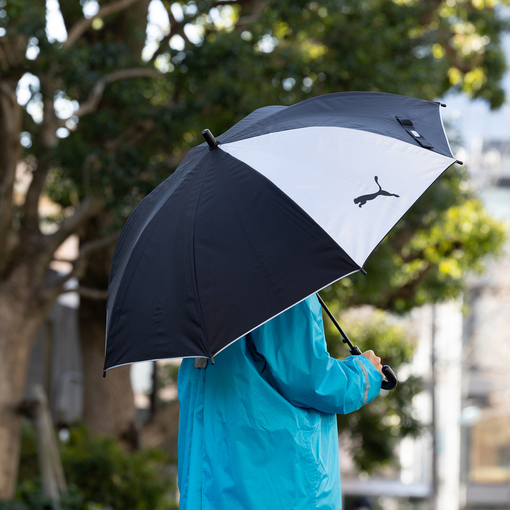 プーマ 子供 晴雨兼用 シルバーコーティング 張分 ジャンプ傘